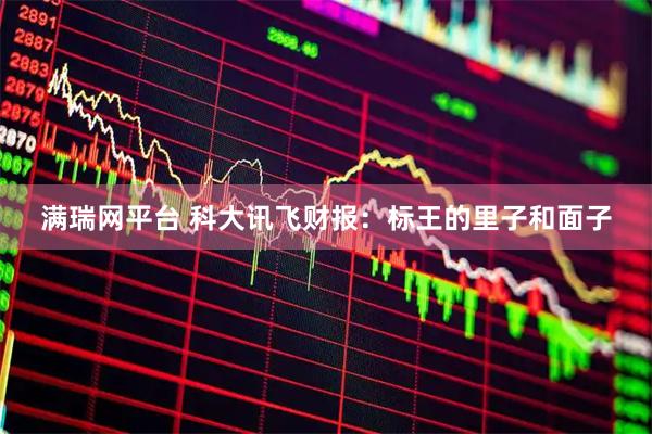 满瑞网平台 科大讯飞财报：标王的里子和面子